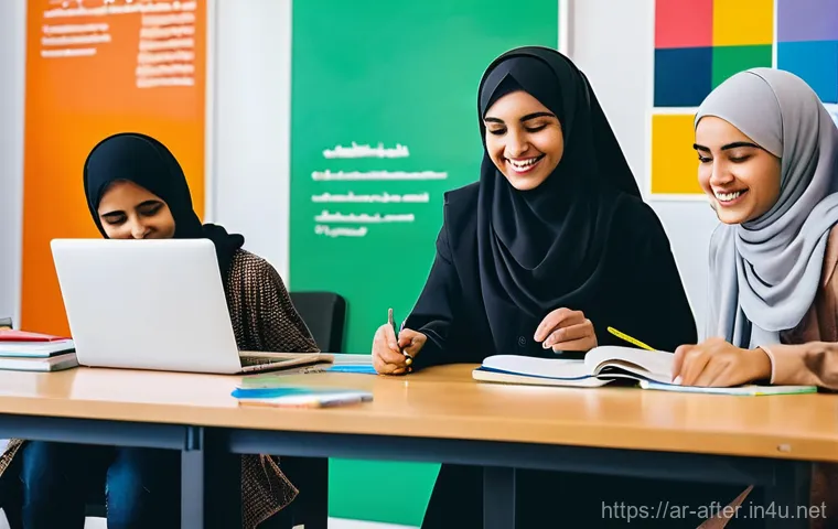 방과후지도사와 청소년 상담 기초 - **Prompt 1: Empowering Youth in a Modern After-School Program**
    "A vibrant, medium-shot photogra...